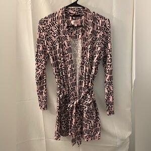 Juicy Couture Pink and Black Robe